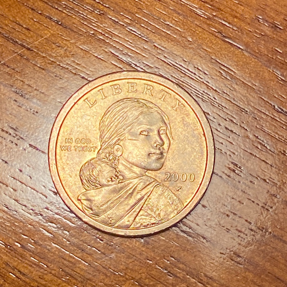 Rare Sacagawea 2000 P coin
